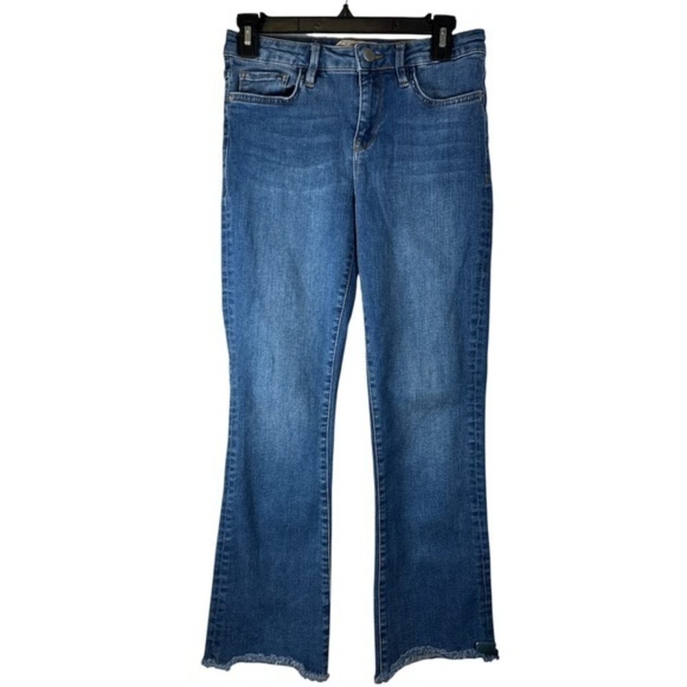 Free People FP Denim Blue Flare Jeans Size 27 EUC #5714